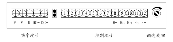 無刷驅(qū)動(dòng)器端子接口
